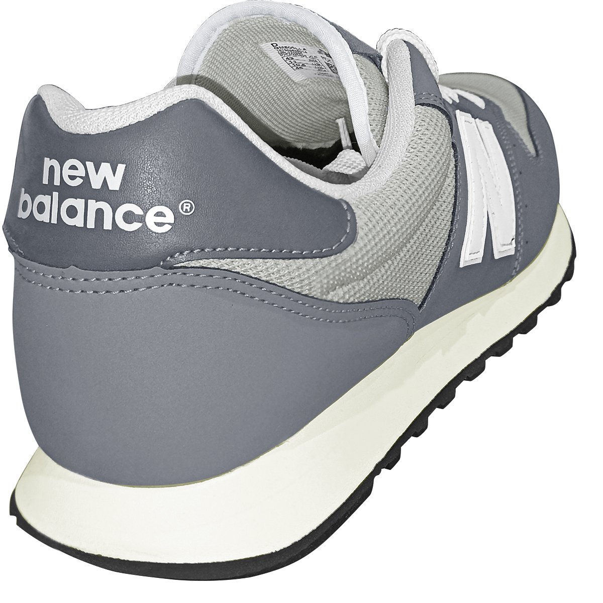 Tênis New Balance 500 v2 Cinza Grafite e Branco Cinza 4