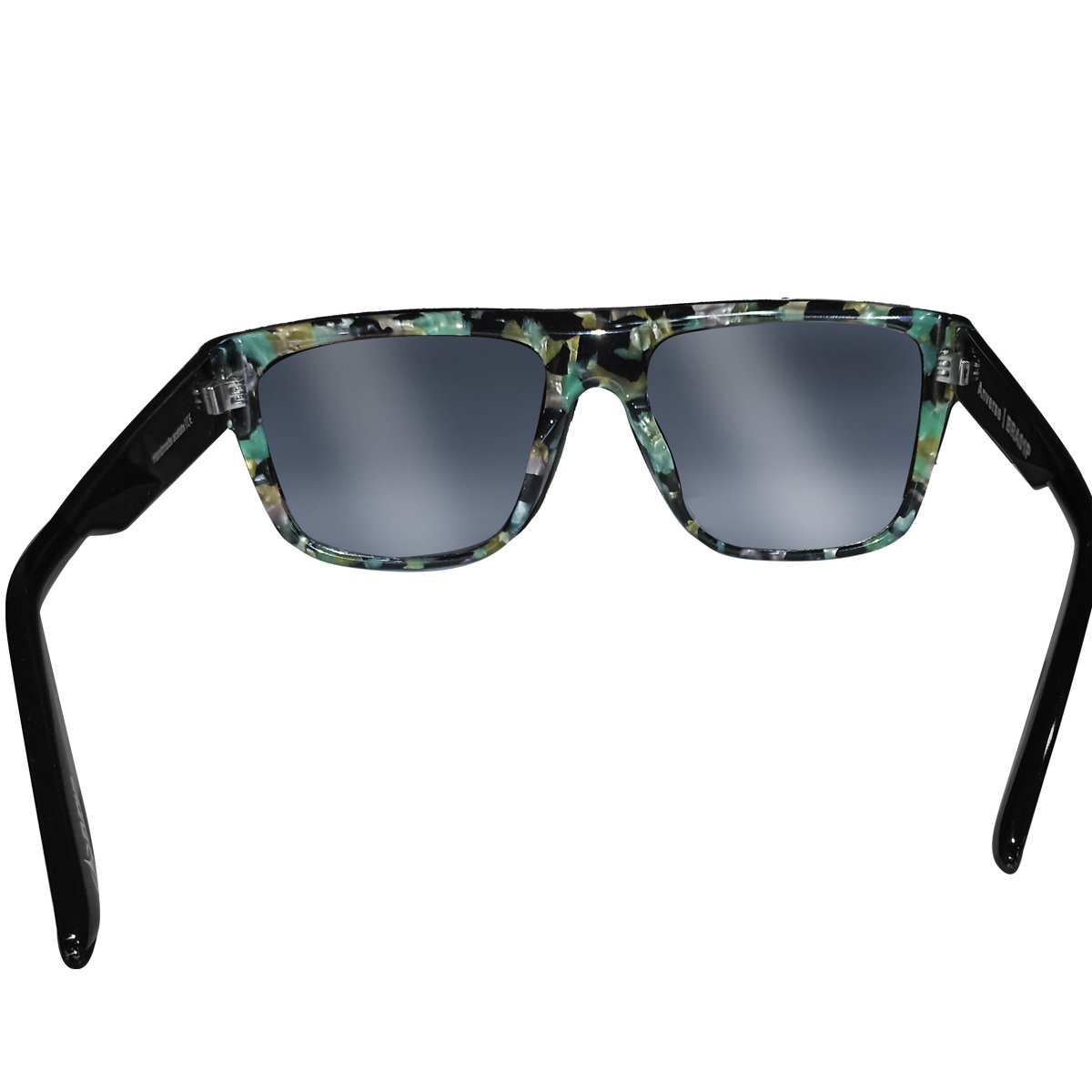 Óculos Evoke Anverse BRA02 Black Shine Green/Lente Shiny Gray Preto 4