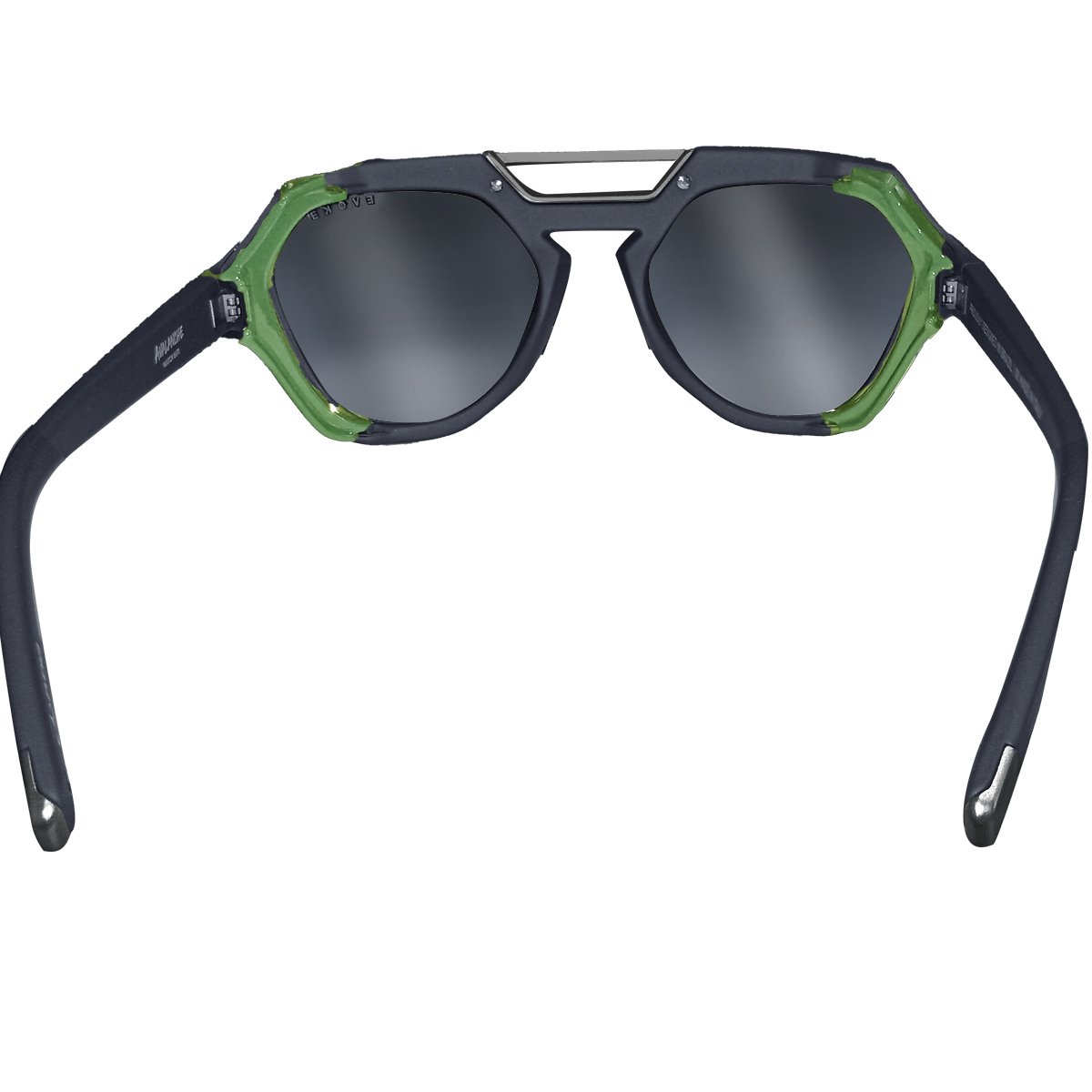 Óculos Evoke Avalanche A12 Dark Range/Lente Gun Green Gradient Preto 4