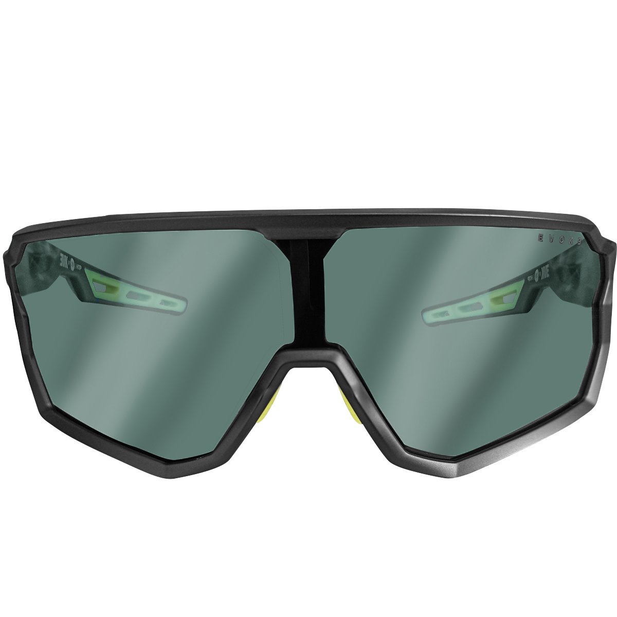 Óculos Evoke EVK 39 H11P Matte Grey/Lente Green Total Polarizada Preto 2