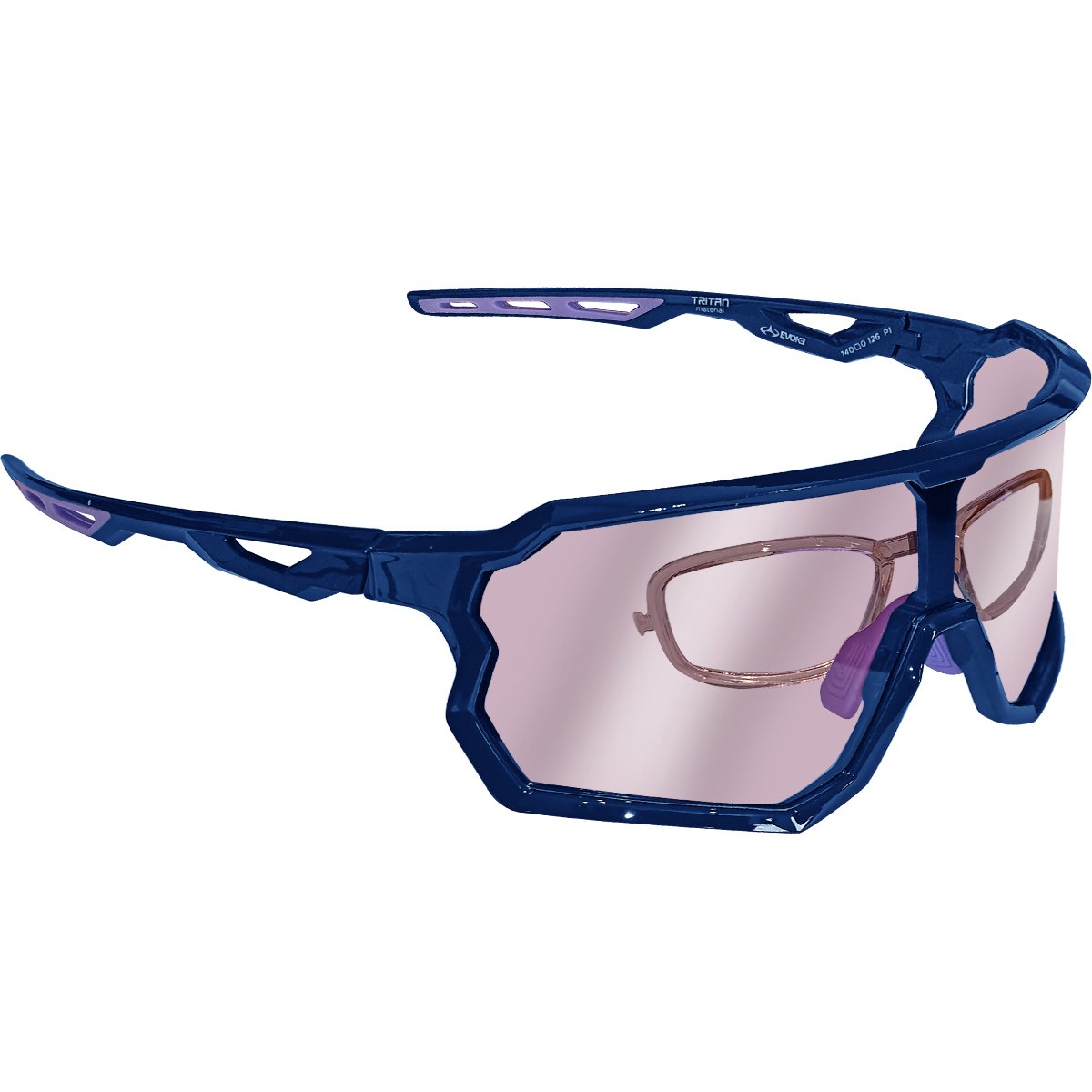 Óculos Evoke EVK 39 D01P Blue Shine/Lente Amber Polarizada Azul 5