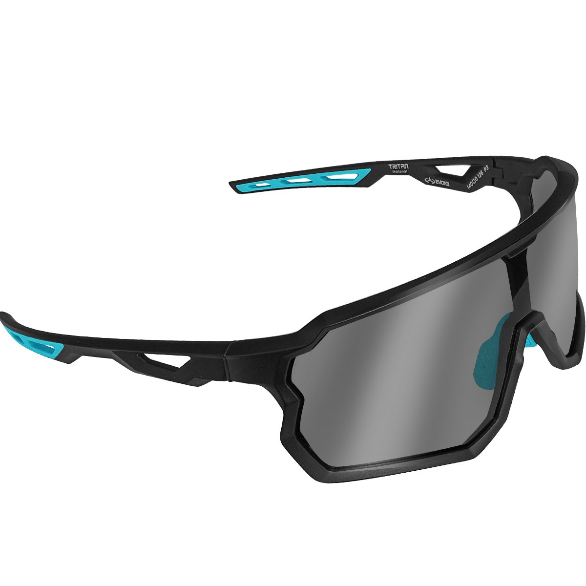 Óculos Evoke EVK 39 A11P Matte Black Blue/Lente Gray Total Polarizada