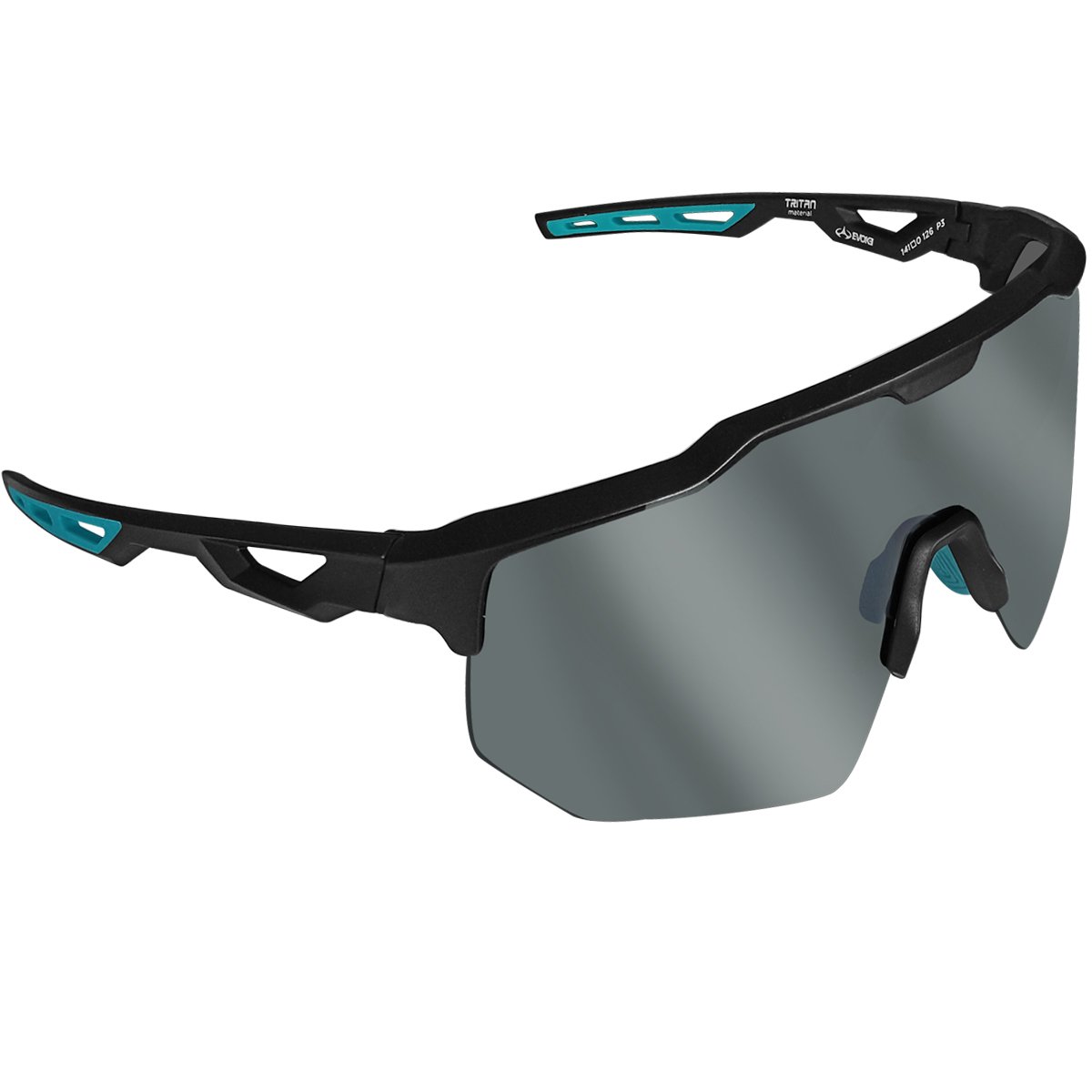 Óculos Evoke EVK 40 A11P Matte Black Blue/Lente Gray Total Polarizada Preto 1