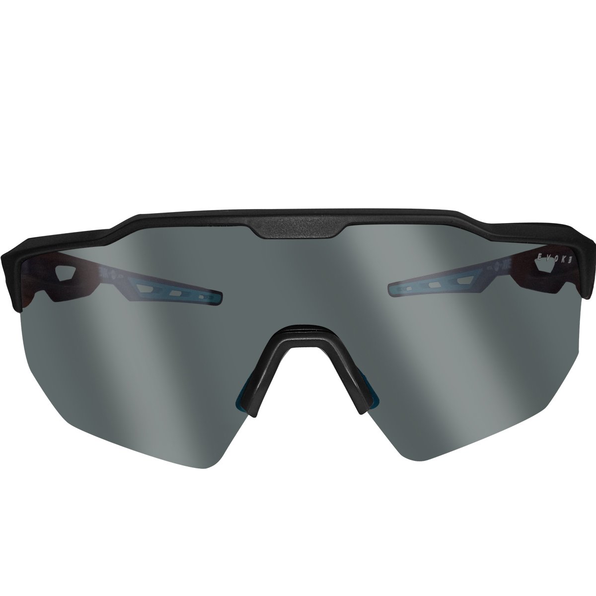 Óculos Evoke EVK 40 A11P Matte Black Blue/Lente Gray Total Polarizada Preto 2