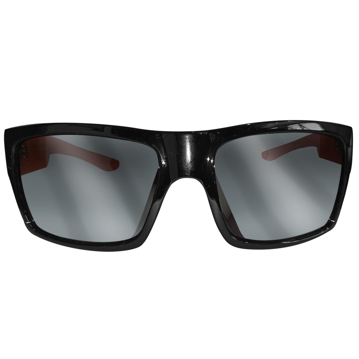 Óculos Evoke The Code II BRA07 Black Shine Damask/Lente Silver Gray Laranja 2