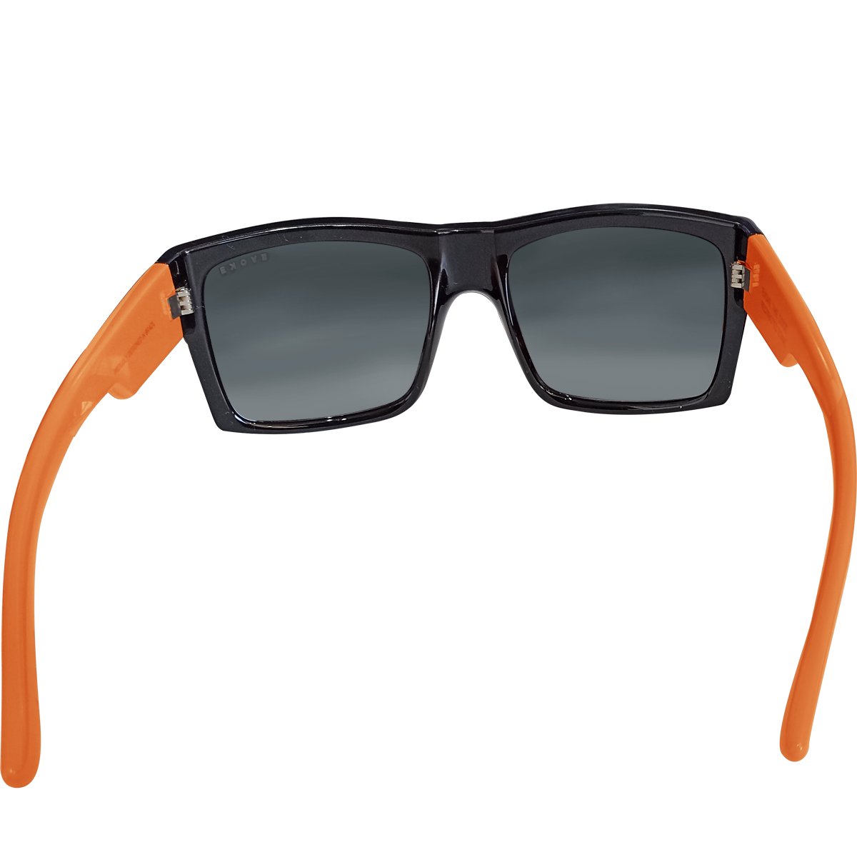 Óculos Evoke The Code II BRA07 Black Shine Damask/Lente Silver Gray Laranja 4