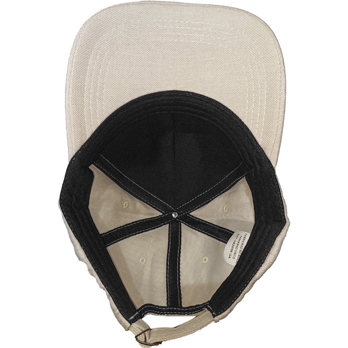 Boné Mormaii Patch Logo Lateral Off Shell Bege 5