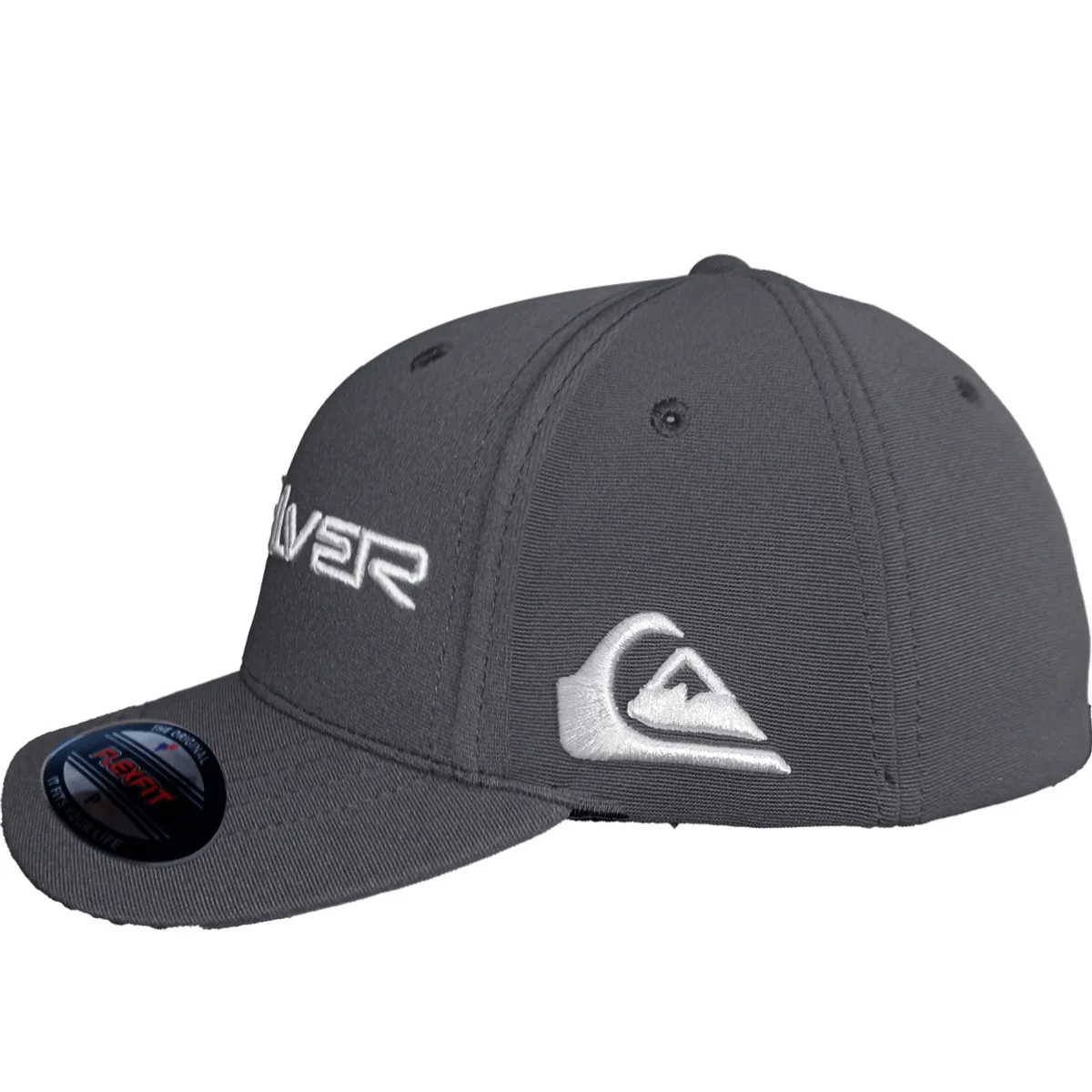 Boné Quiksilver Emb Type Heritage Regal Dark Grey Cinza 3