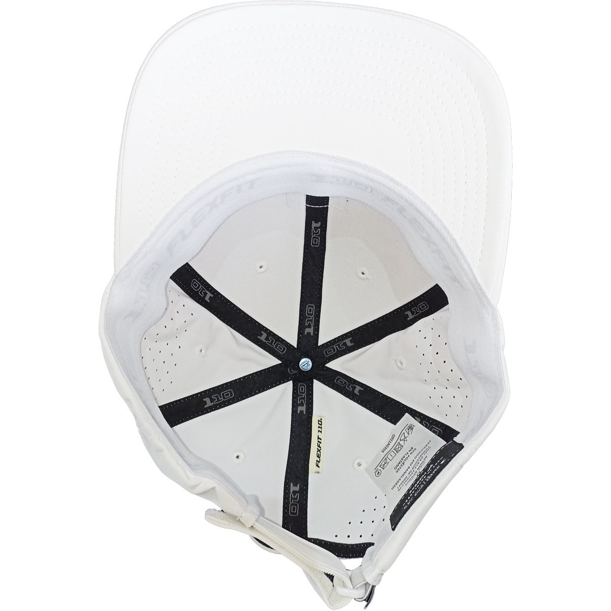 Boné Quiksilver Adapted White Branco 5