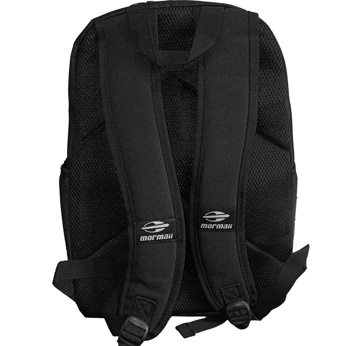Mochila Mormaii Executive Letreiro Black White 25L Preto 4