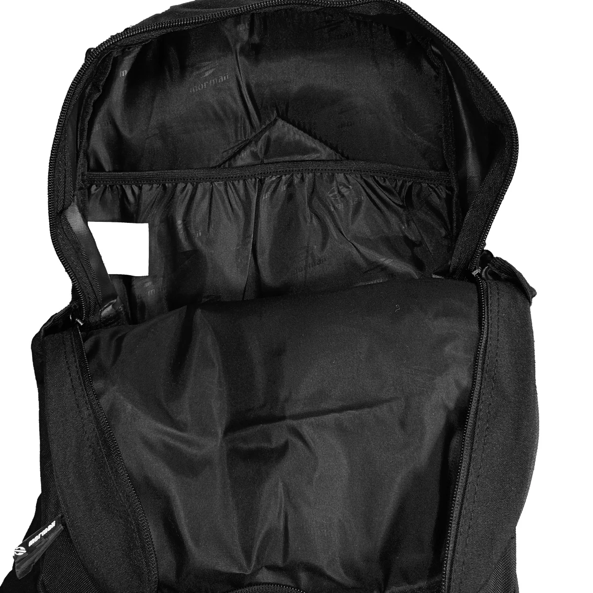 Mochila Mormaii Executive Letreiro Black White 25L Preto 5