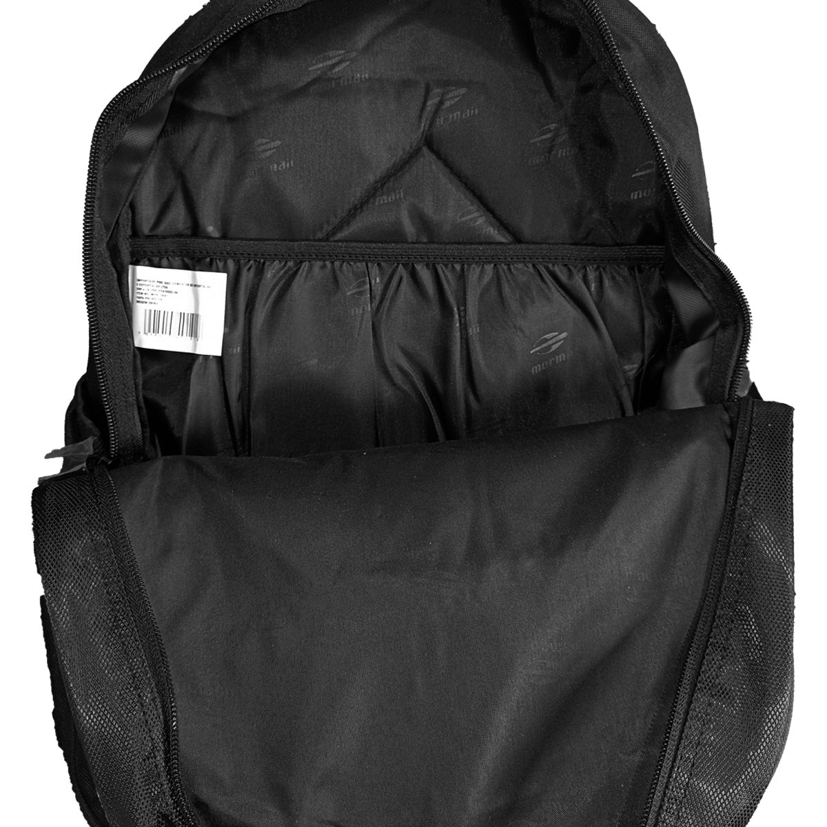 Mochila Mormaii Executive Letreiro Black 25L Preto 5