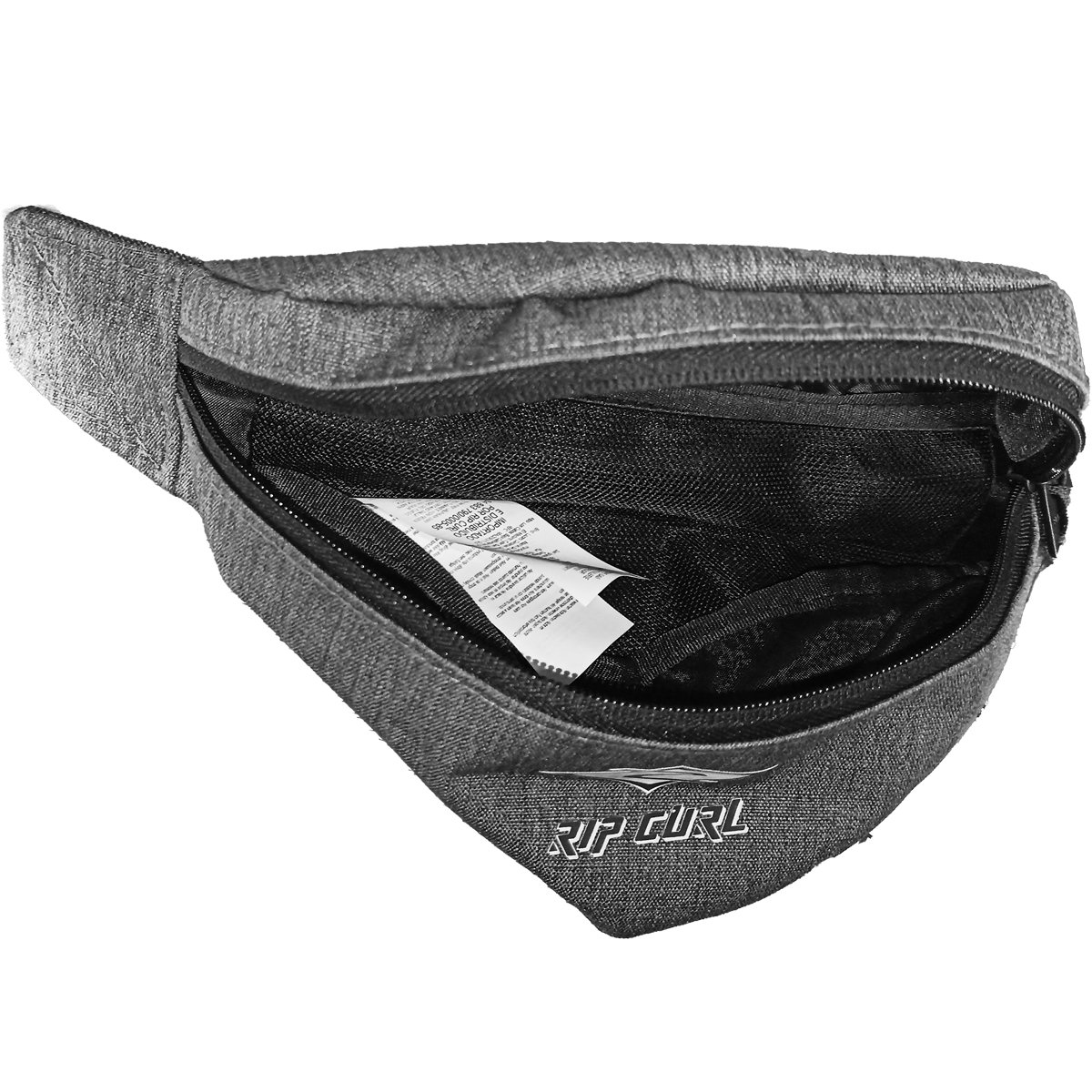 Pochete Rip Curl Waist Bag Small Classic Surf Grey Heather Cinza 6