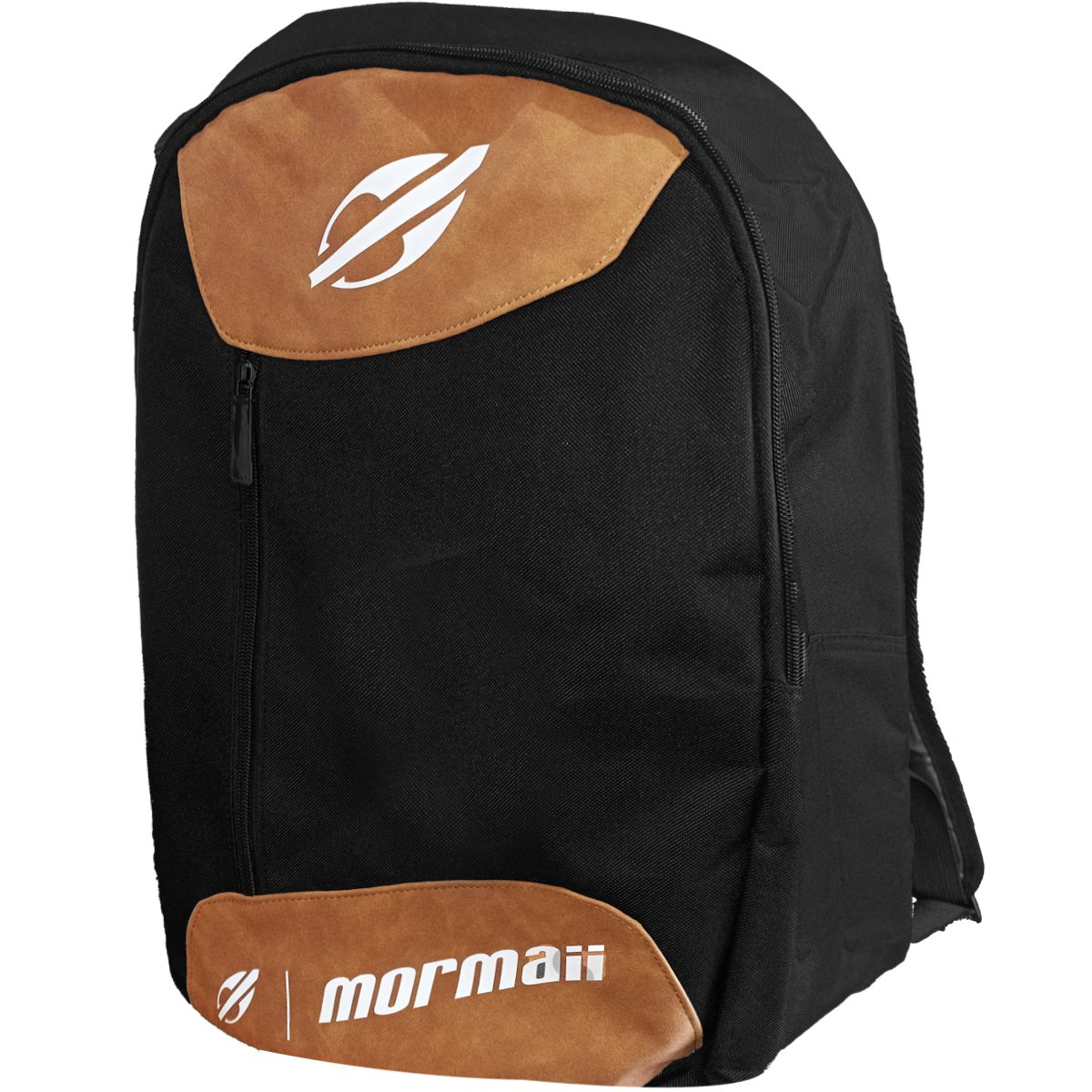 Mochila Mormaii Surf Line Logo Preta e Marrom 25L