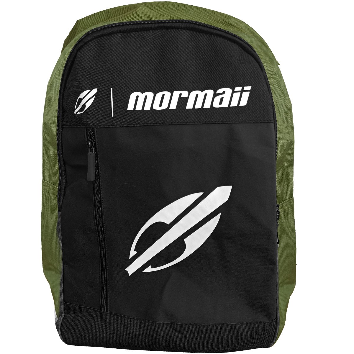 Mochila Mormaii Surf Line Letreiro Preta e Verde 25L Verne/Preto 2