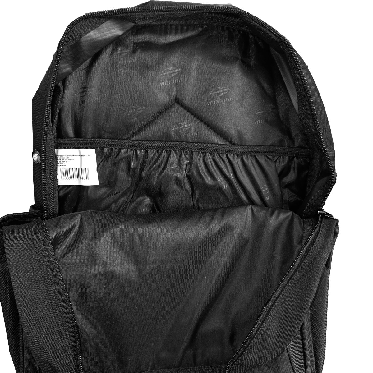 Mochila Mormaii Weekend Logo Preto 25L Preto 5