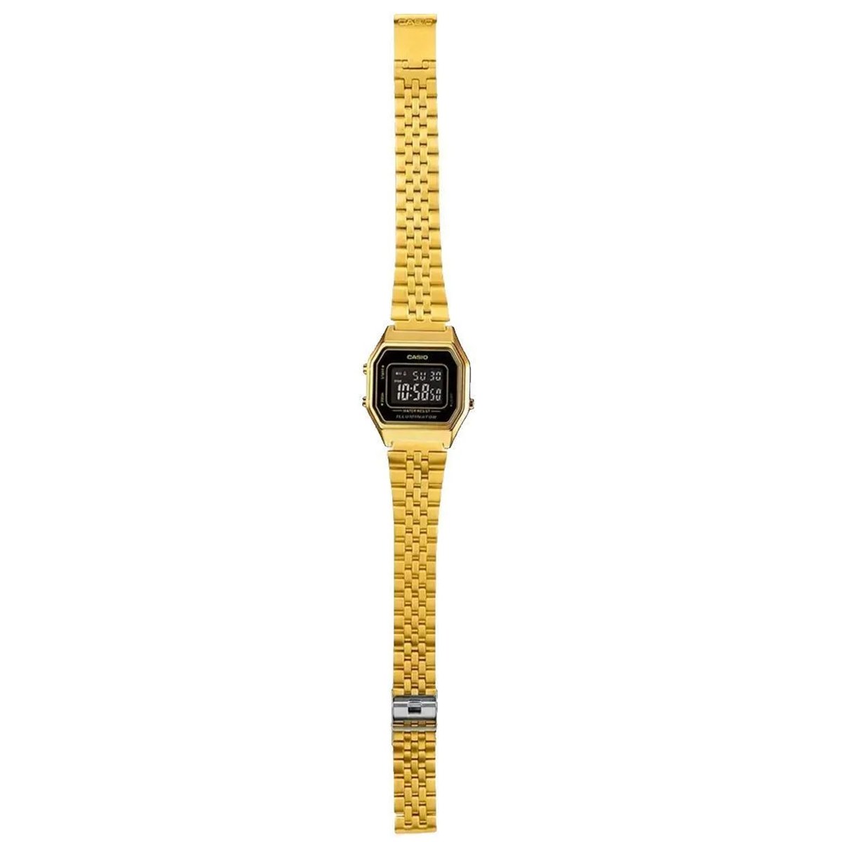 Relógio Casio Vintage LA680WGA-1BDF-SC Dourado e Preto Dourado 2