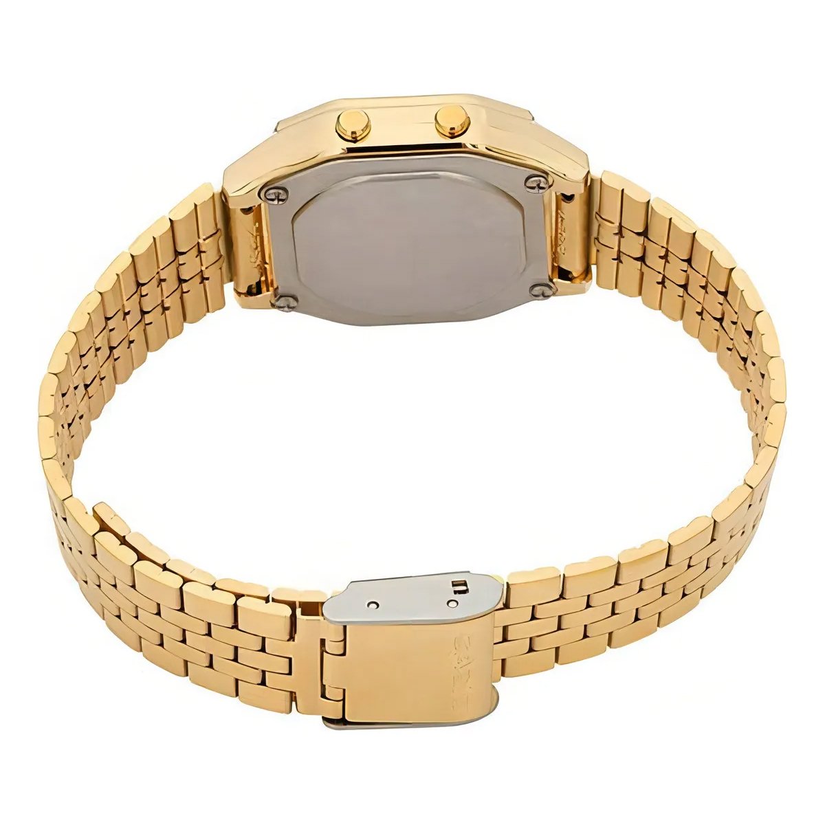 Relógio Casio Vintage LA680WGA-1BDF-SC Dourado e Preto Dourado 4