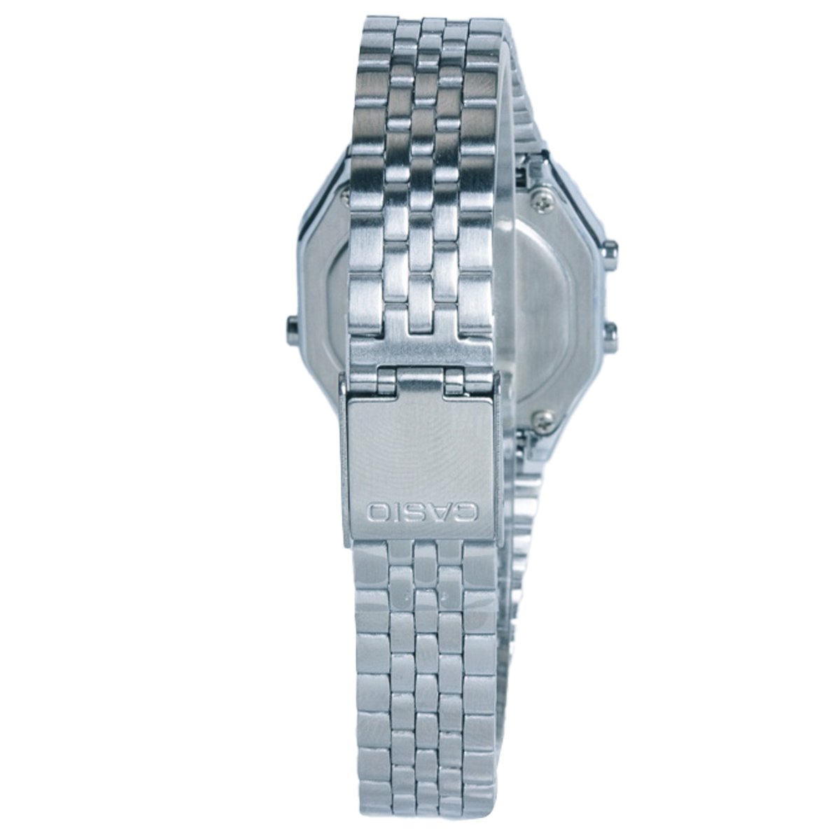 Relógio Casio Vintage LA680WA-1BDF-SC Prateado Prata 3