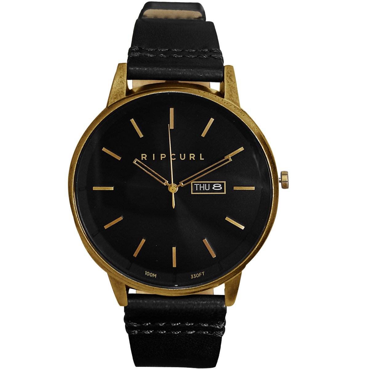 Relógio Rip Curl Detroit Leather Bronze Dourado 1