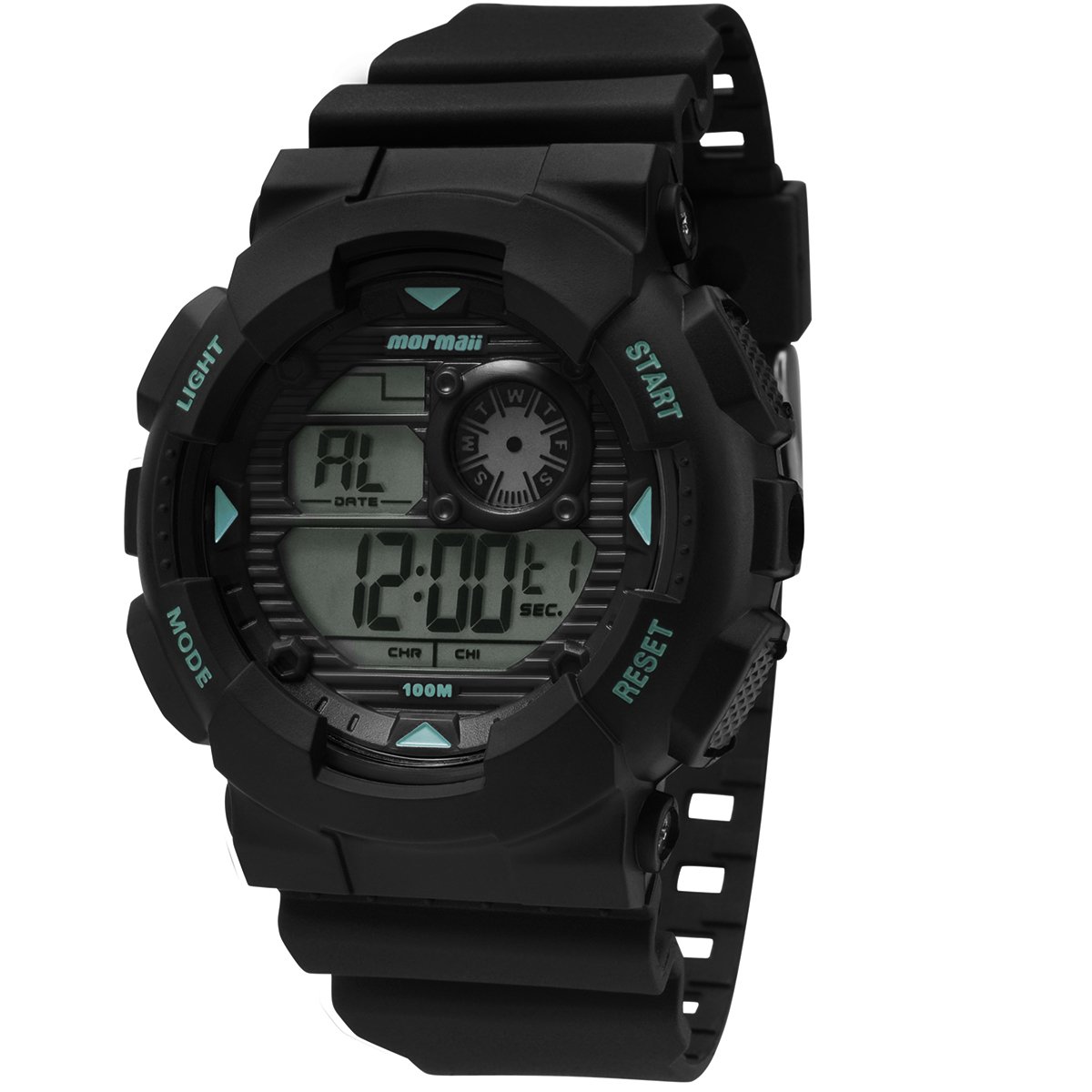 Relógio Mormaii Digital Wave MO3415/8A Preto