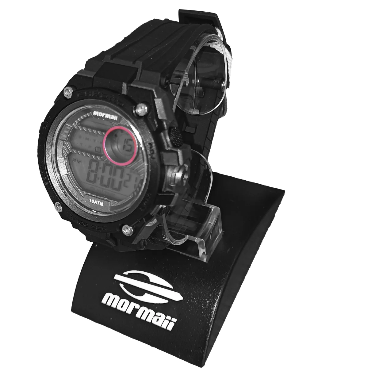 Relógio Mormaii Digital Wave MO1162/8P Preto Preto 4