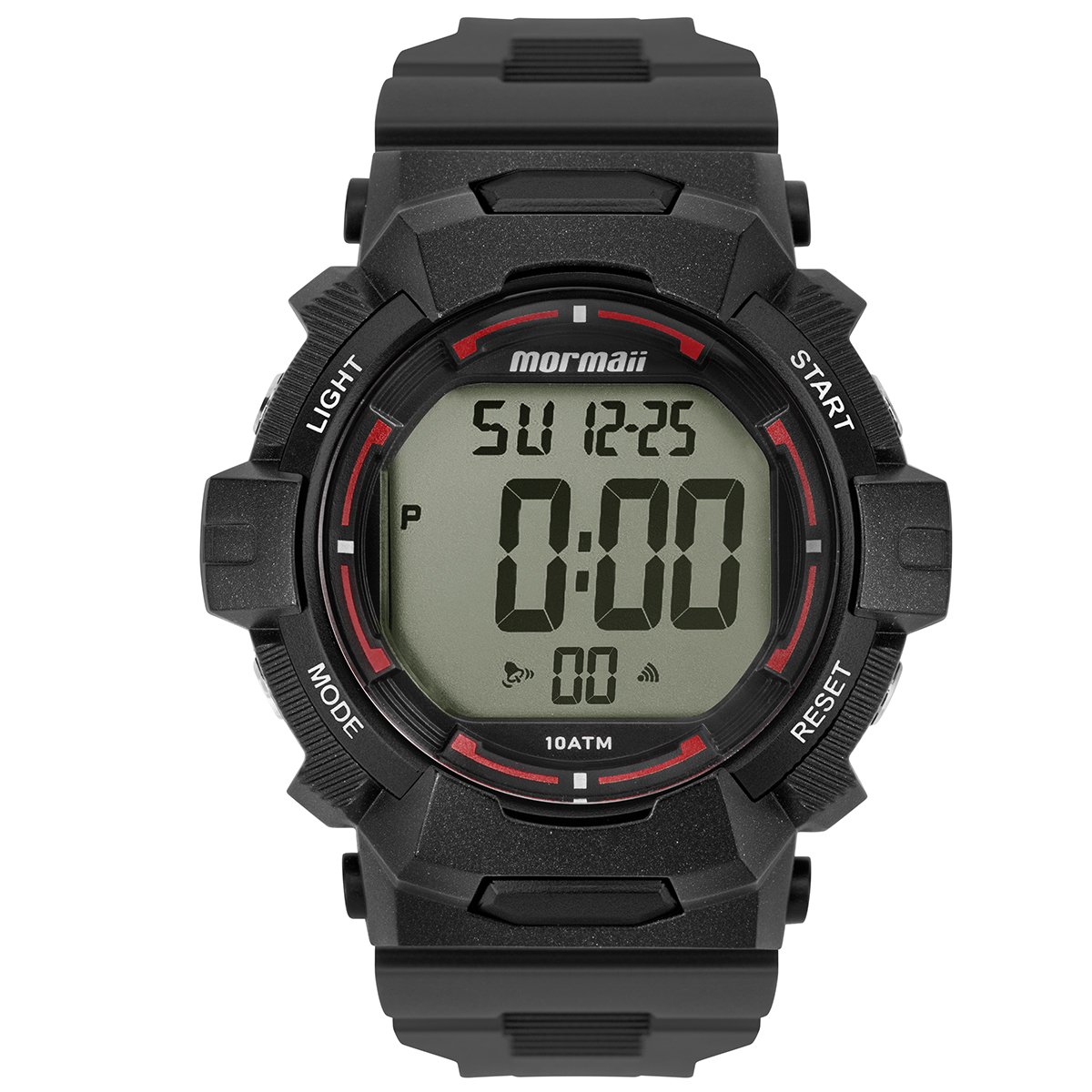 Relógio Mormaii Digital Wave MO0330C/8R Preto