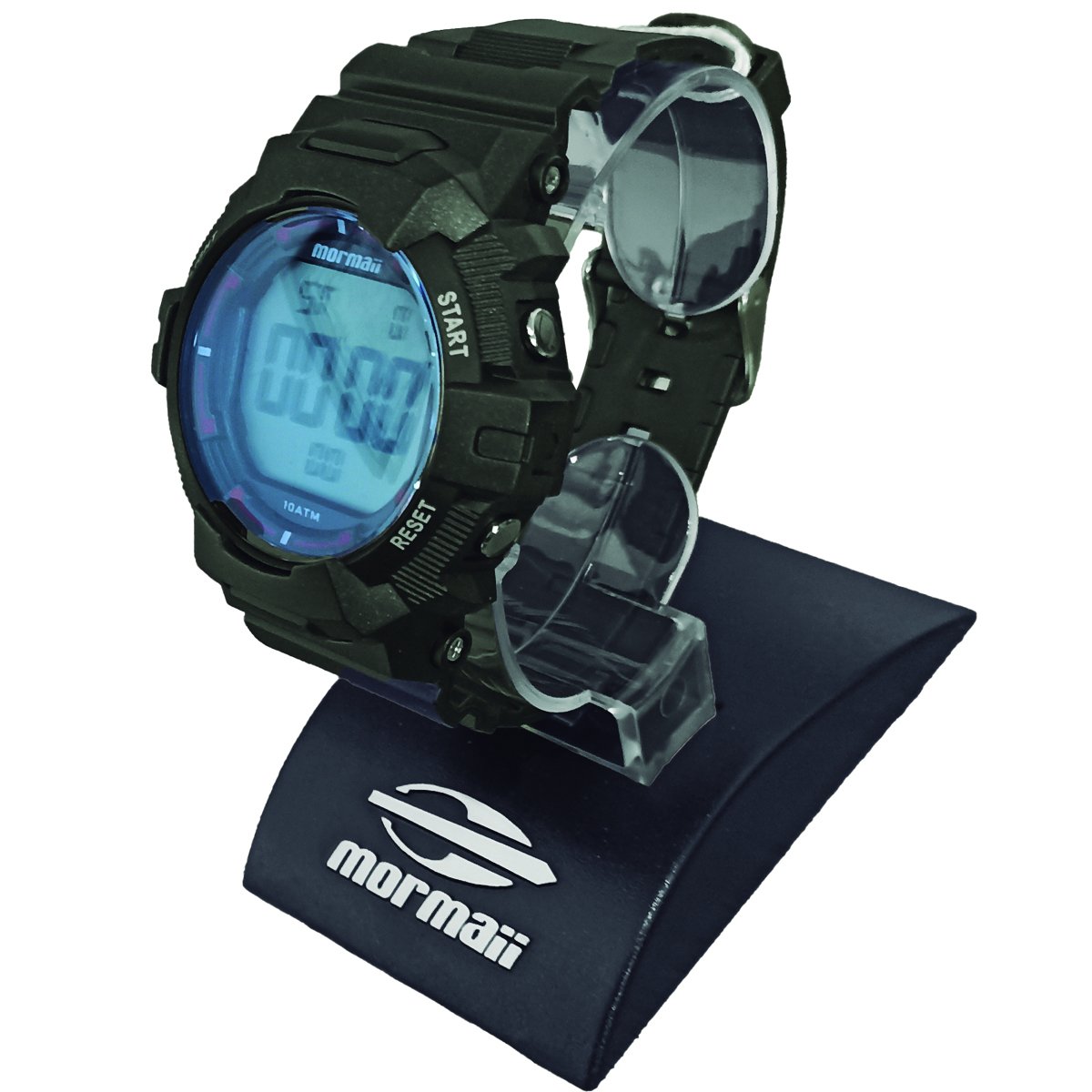 Relógio Mormaii Digital MO0170G/8R Preto e Vermelho Preto 4