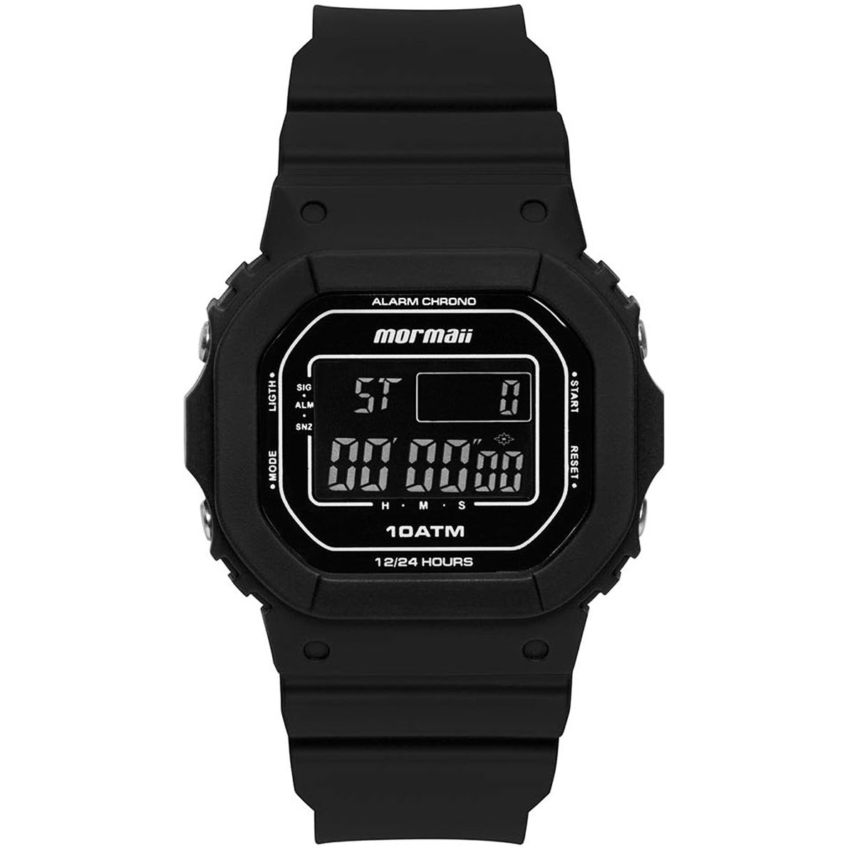 Relógio Mormaii Digital Action MO0300JB/8P Preto