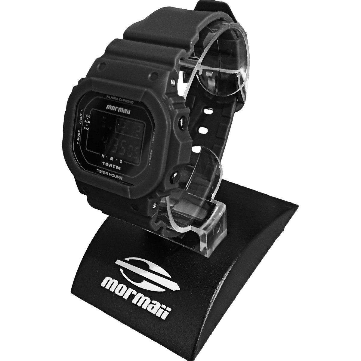 Relógio Mormaii Digital Action MO0300JB/8P Preto Preto 4