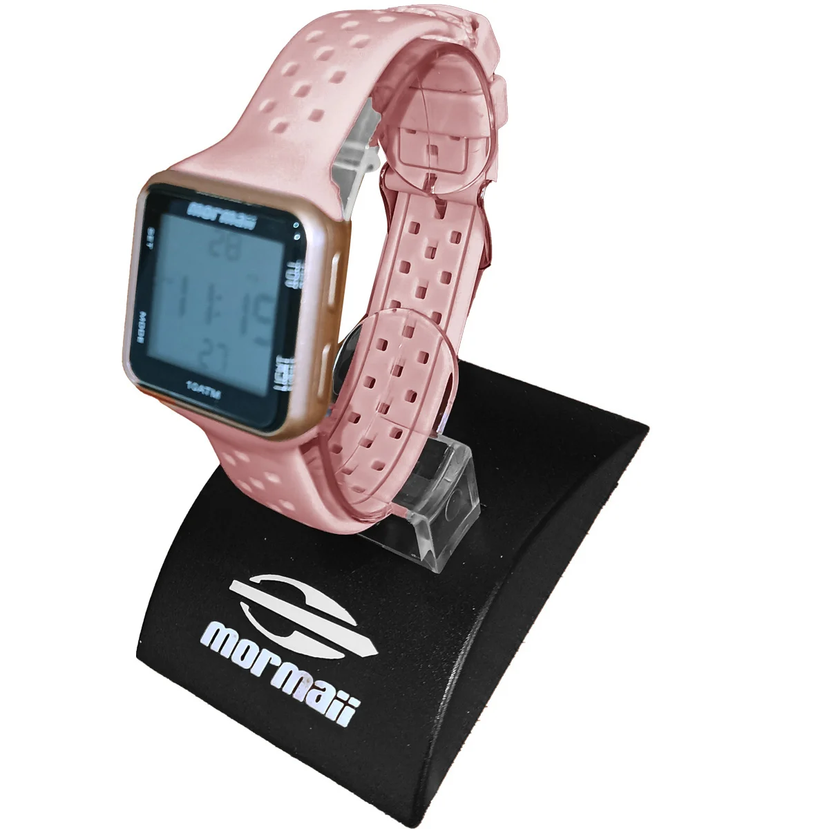 Relógio Mormaii Digital MO19800B/8J Rosa Rosa 4