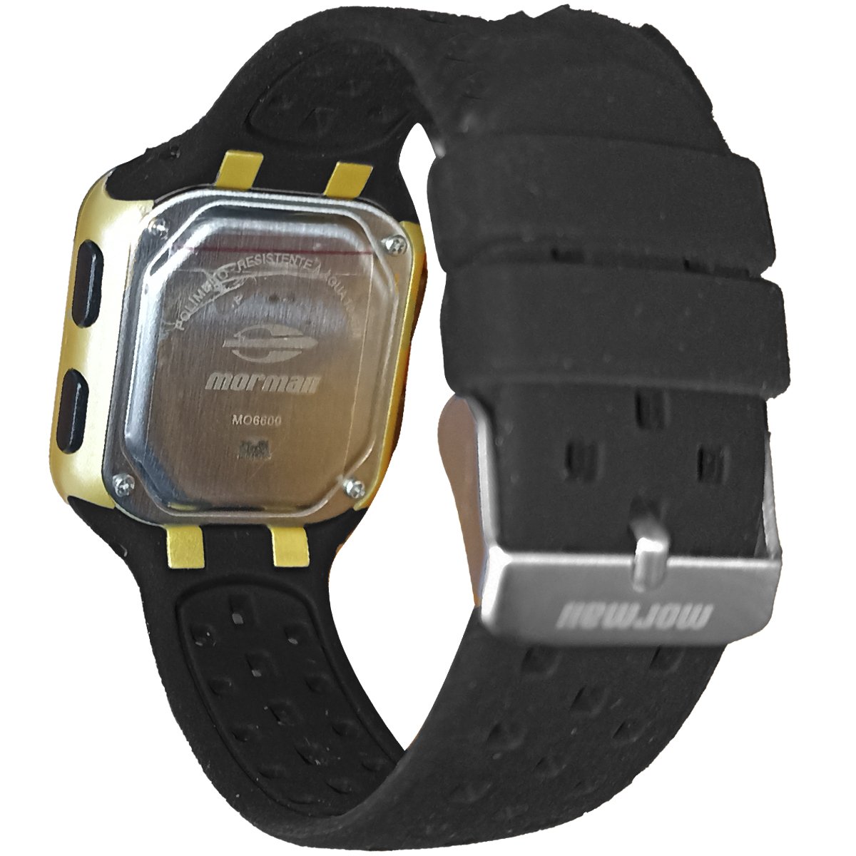 Relógio Mormaii Digital MO6600/8D Preto e Dourado Dourado 3