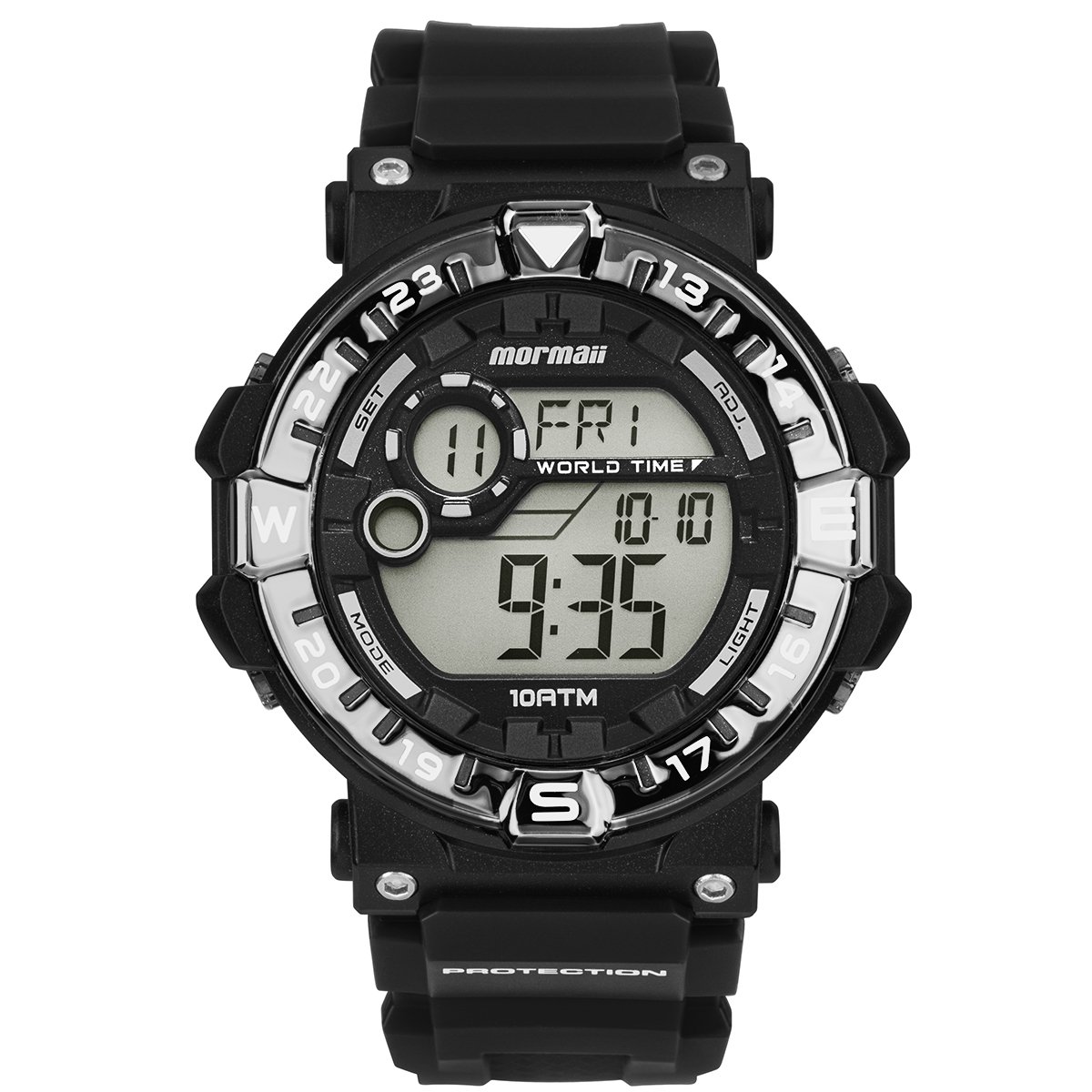 Relógio Mormaii Digital Action MO1131/8P Preto