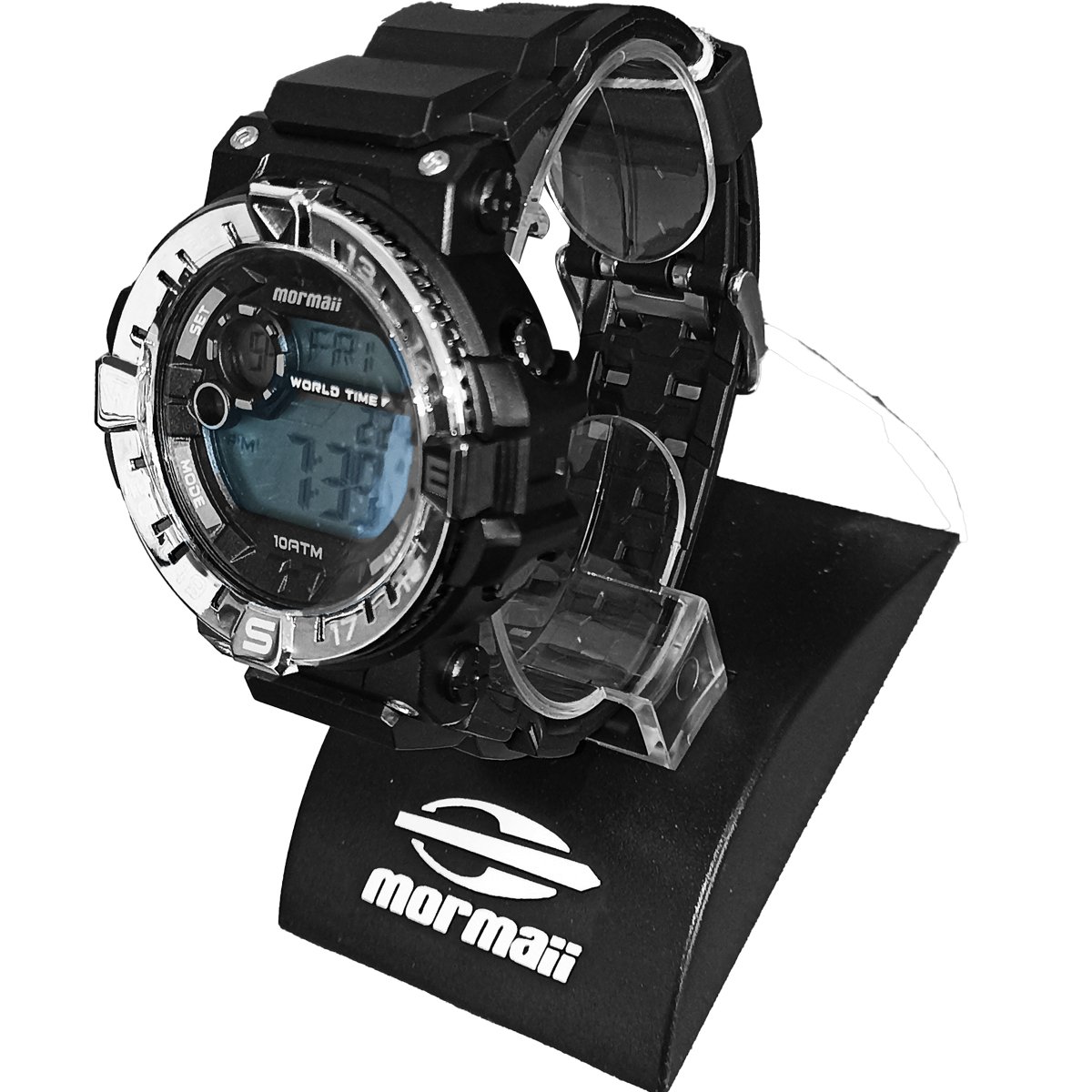 Relógio Mormaii Digital Action MO1131/8P Preto Preto 2