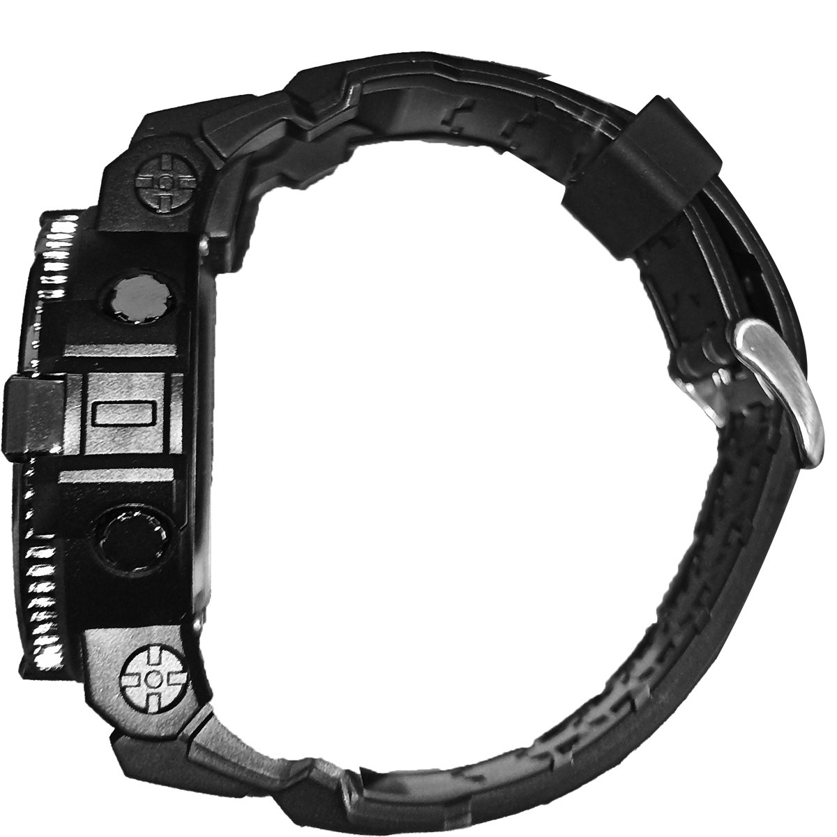 Relógio Mormaii Digital Action MO1131/8P Preto Preto 3