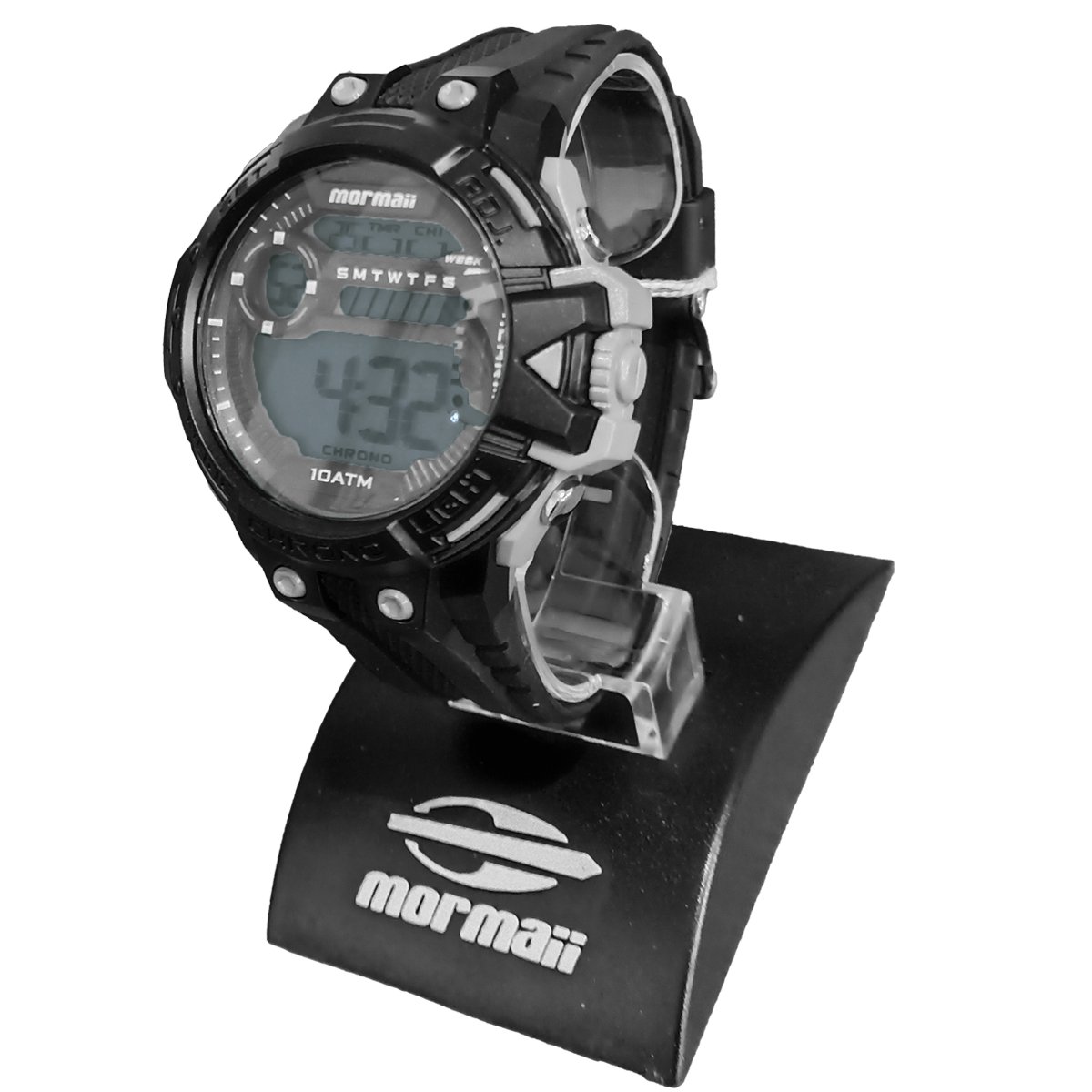 Relógio Mormaii Digital Action MO1100A/8C Preto Preto 4