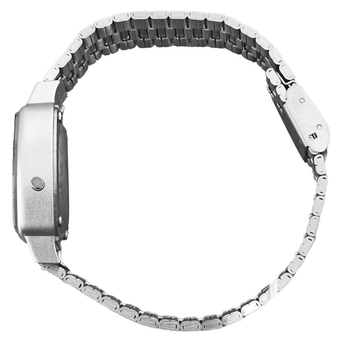 Relógio Mormaii Digital Vintage MO13722A/7K Prata Prata 2