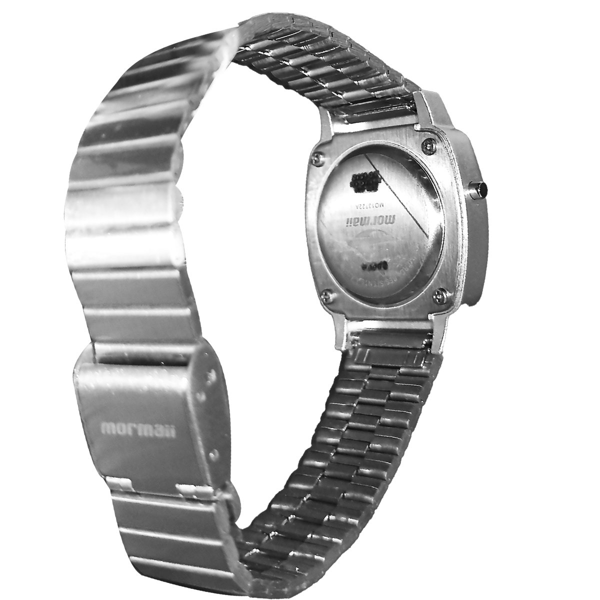Relógio Mormaii Digital Vintage MO13722A/7K Prata Prata 3