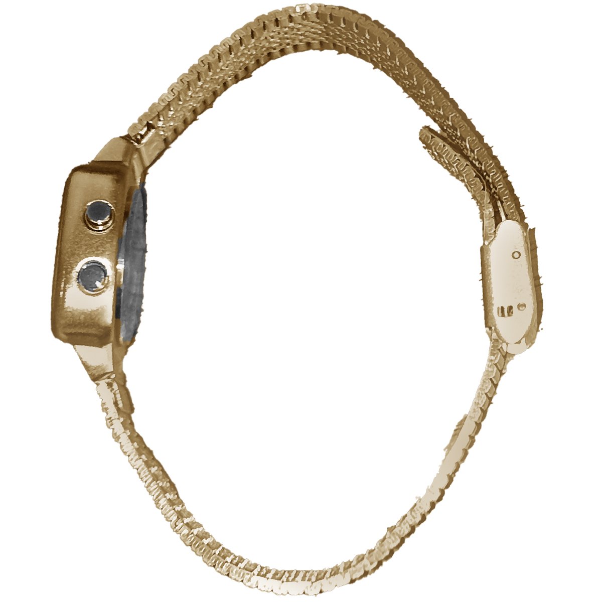 Relógio Mormaii Digital Vintage MO05301/4D Dourado Dourado 2