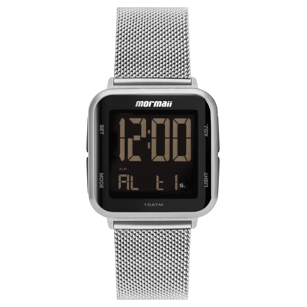 Relógio Mormaii Digital MO6600AK/7K Prata