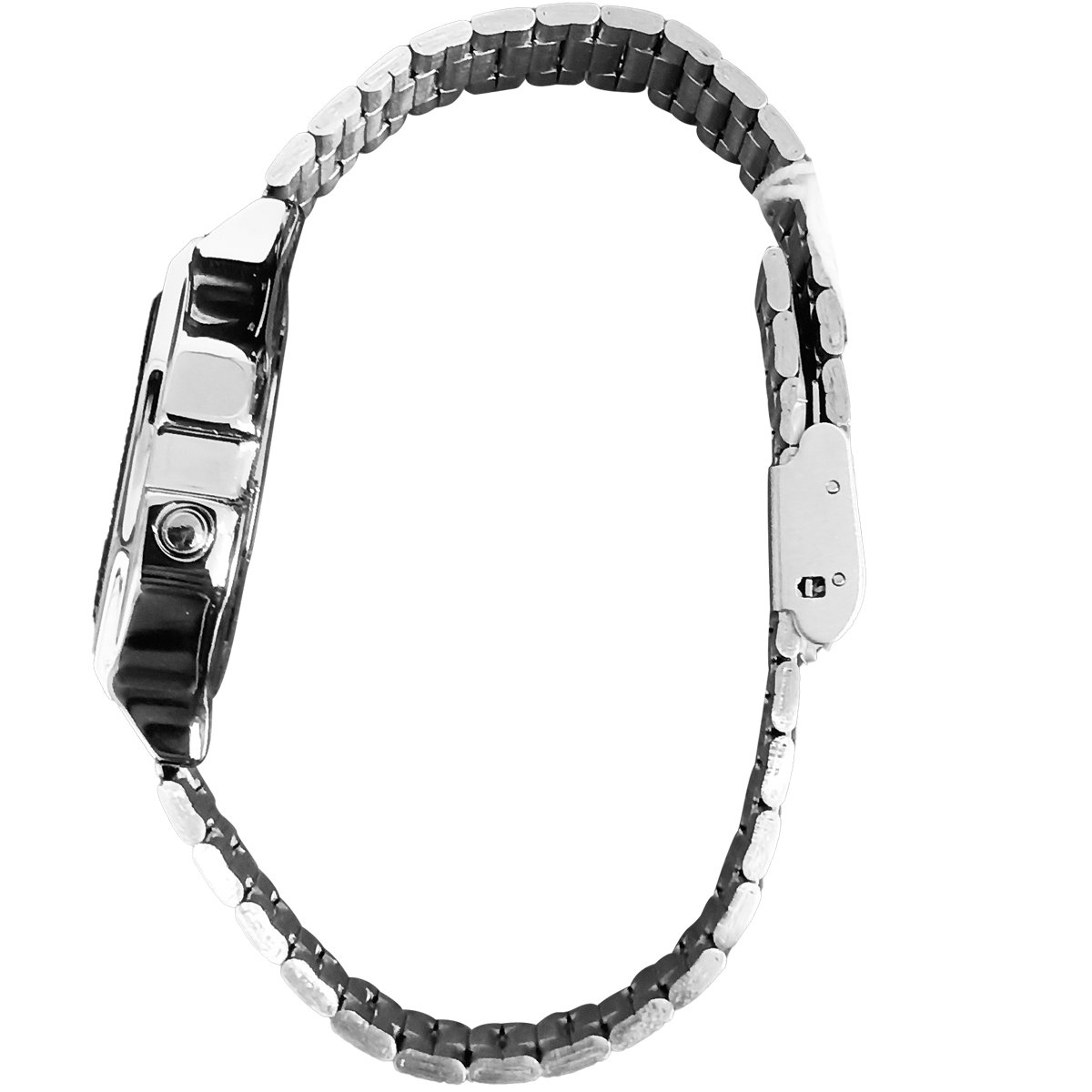 Relógio Mormaii Digital Vintage MOBJ3808AA/3P Prata Prata 3