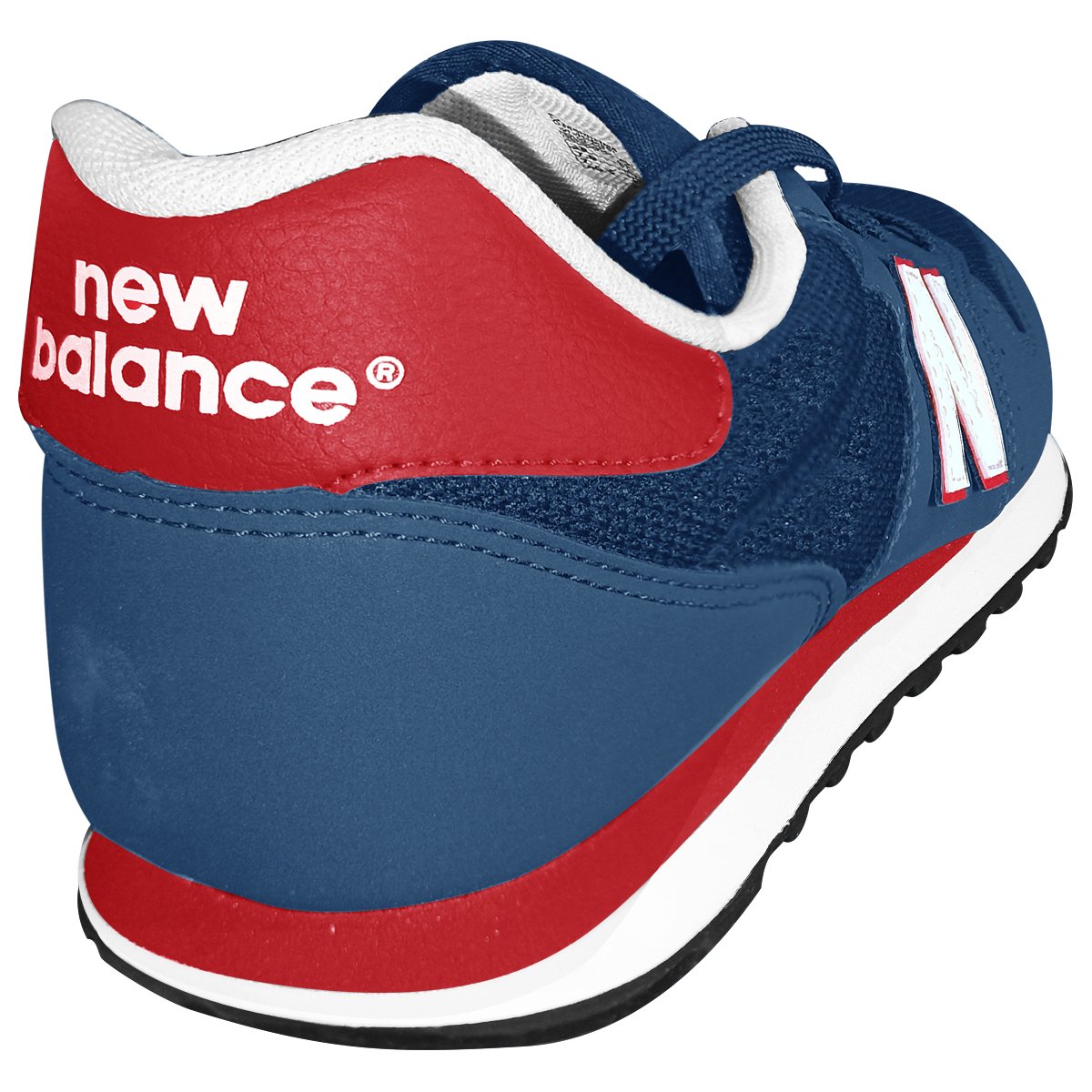 Tênis New Balance 500 v2 Marinho e Vermelho Azul 4