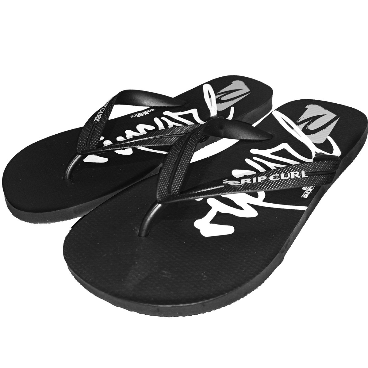 Chinelo Rip Curl Script Sports Phatom Black Preto 2