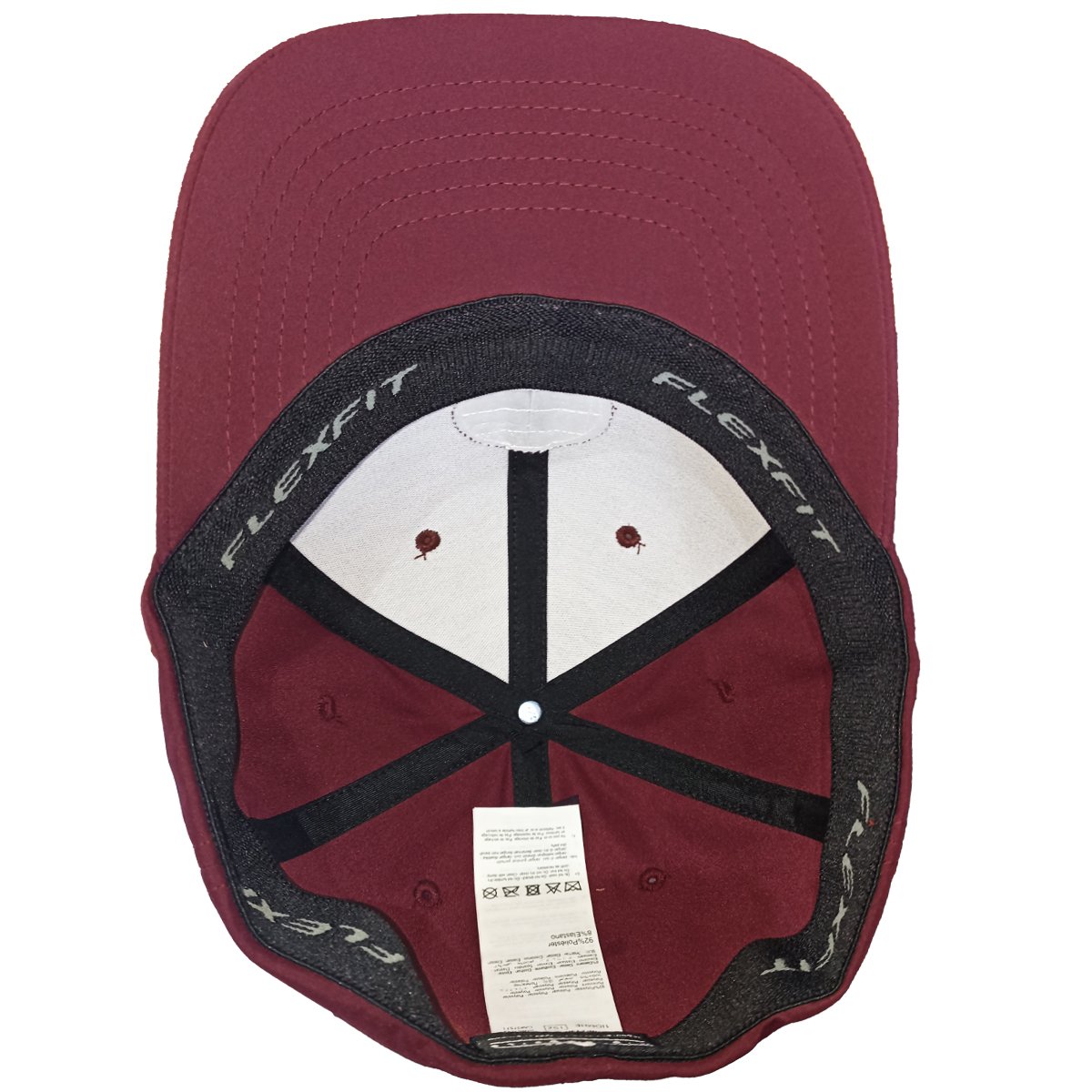 Boné Rip Curl Vaporcool Wetsuit Flexfit Dark Red Bordo 4