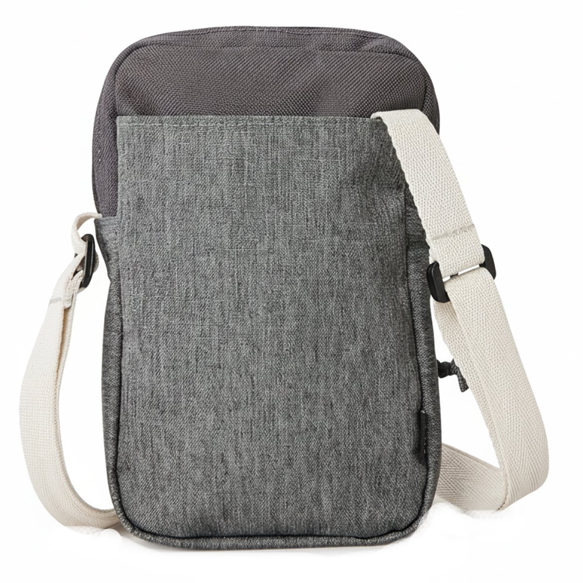 Shoulder Bag Rip Curl No Idea Pouch Icons Surf Grey Heather Cinza 4