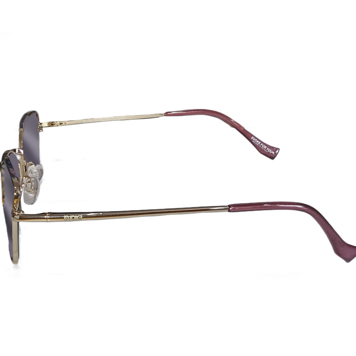 Óculos Evoke For You DS75 04A Shine Gold/Lente Brown Gradient Dourado 3