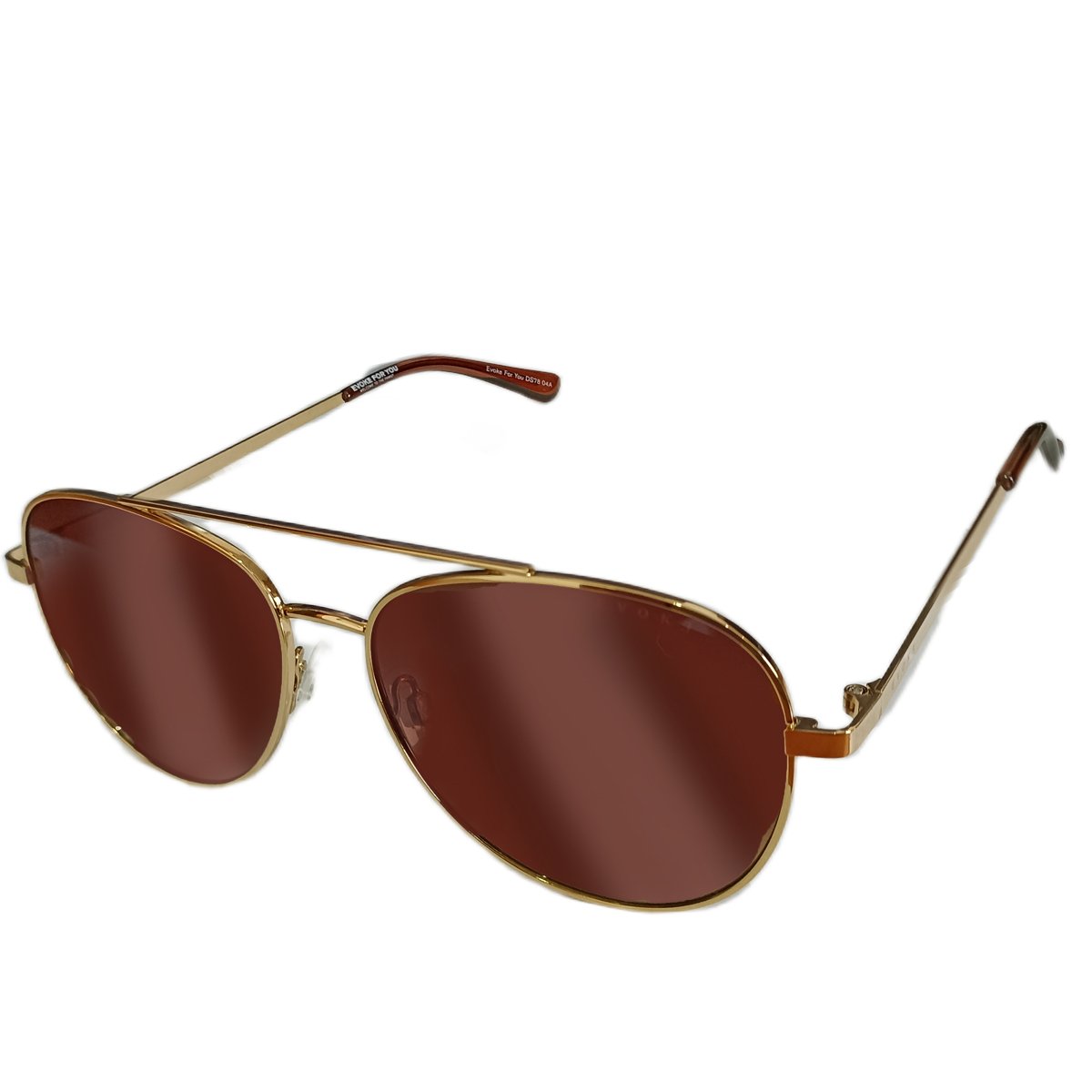 Óculos Evoke For You DS78 04A Shine Gold/ Lente Brown Gradient