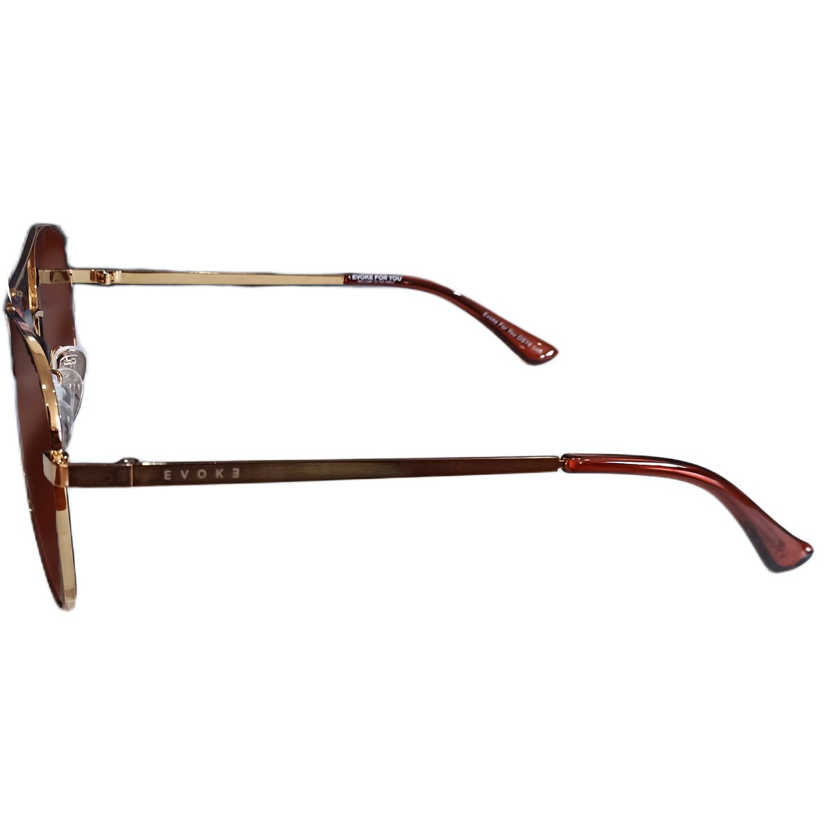 Óculos Evoke For You DS78 04A Shine Gold/ Lente Brown Gradient Dourado 3