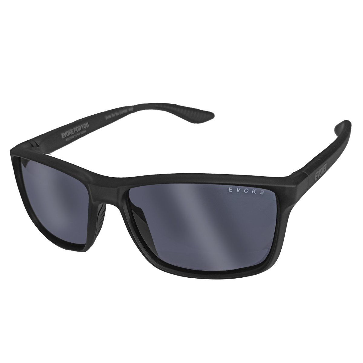 Óculos Evoke For You DS106 H12 Blue Crystal/ Lente Gray Preto 1