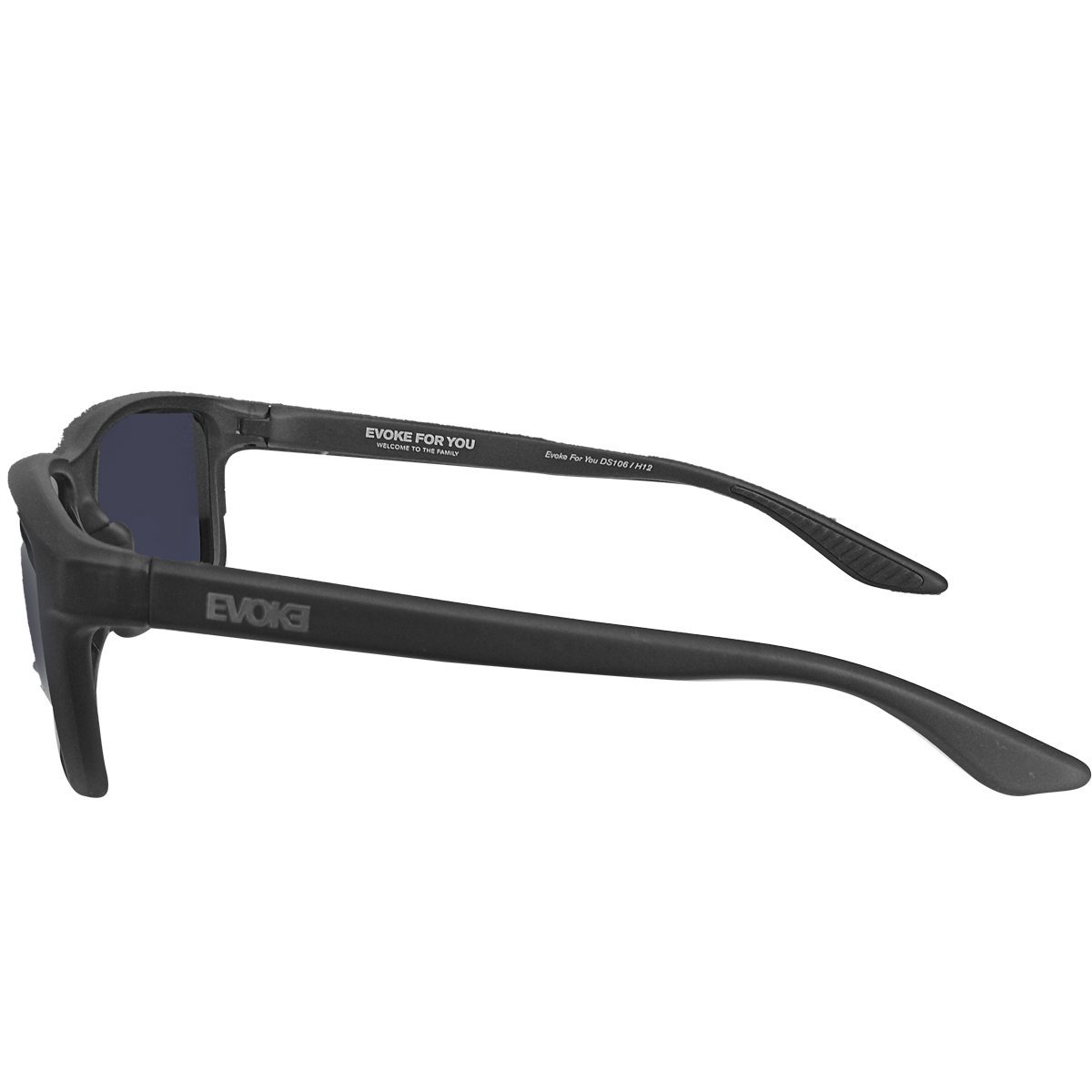 Óculos Evoke For You DS106 H12 Blue Crystal/ Lente Gray Preto 3